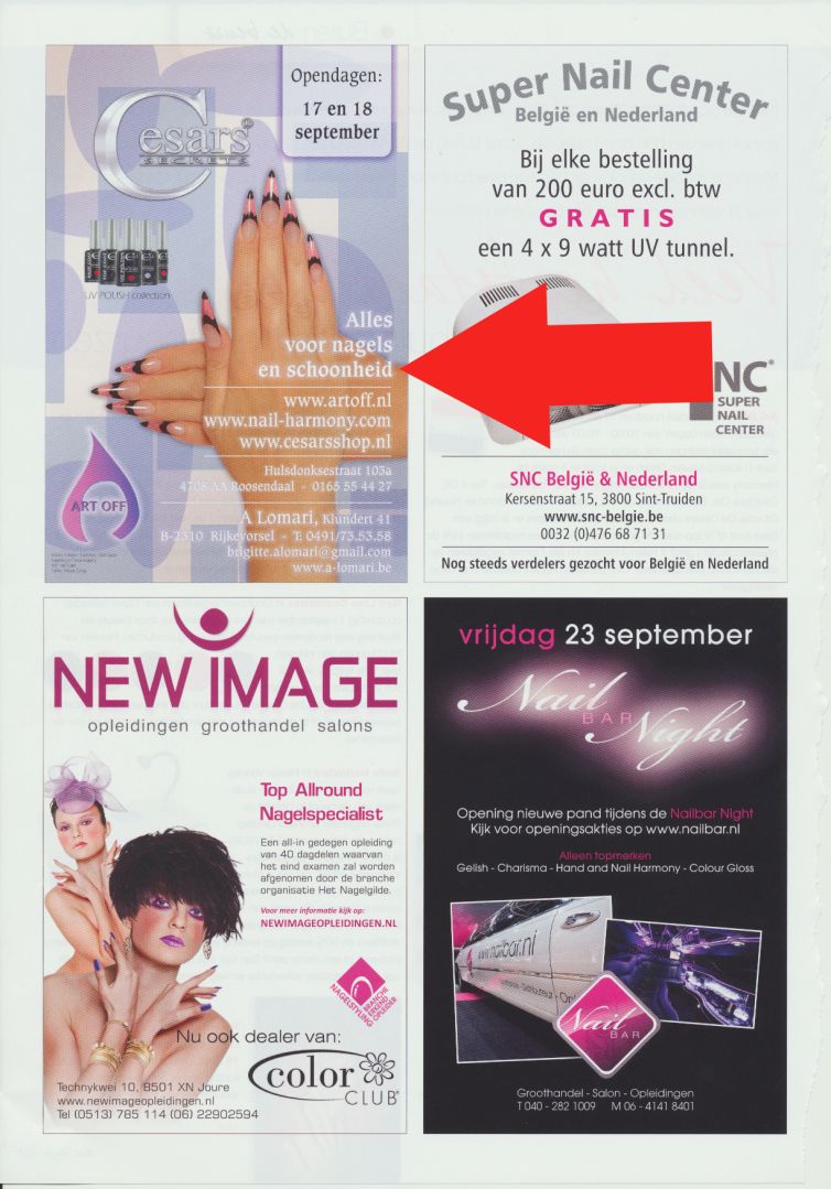 Nail Design Magazine Holland Deptember 2011